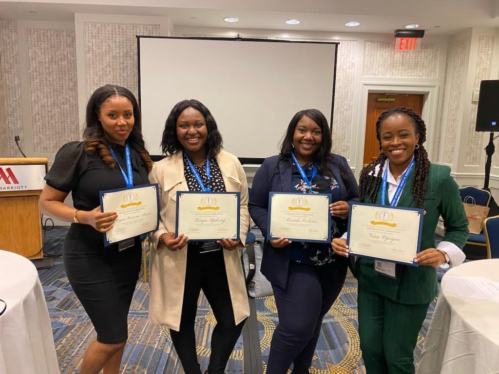 Large group of medical students